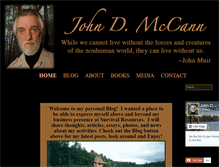 Tablet Screenshot of johndmccann.com